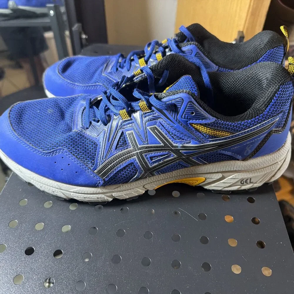 ASICS GEL Venture 8 Mens Trail Shoes 10.5 Blue